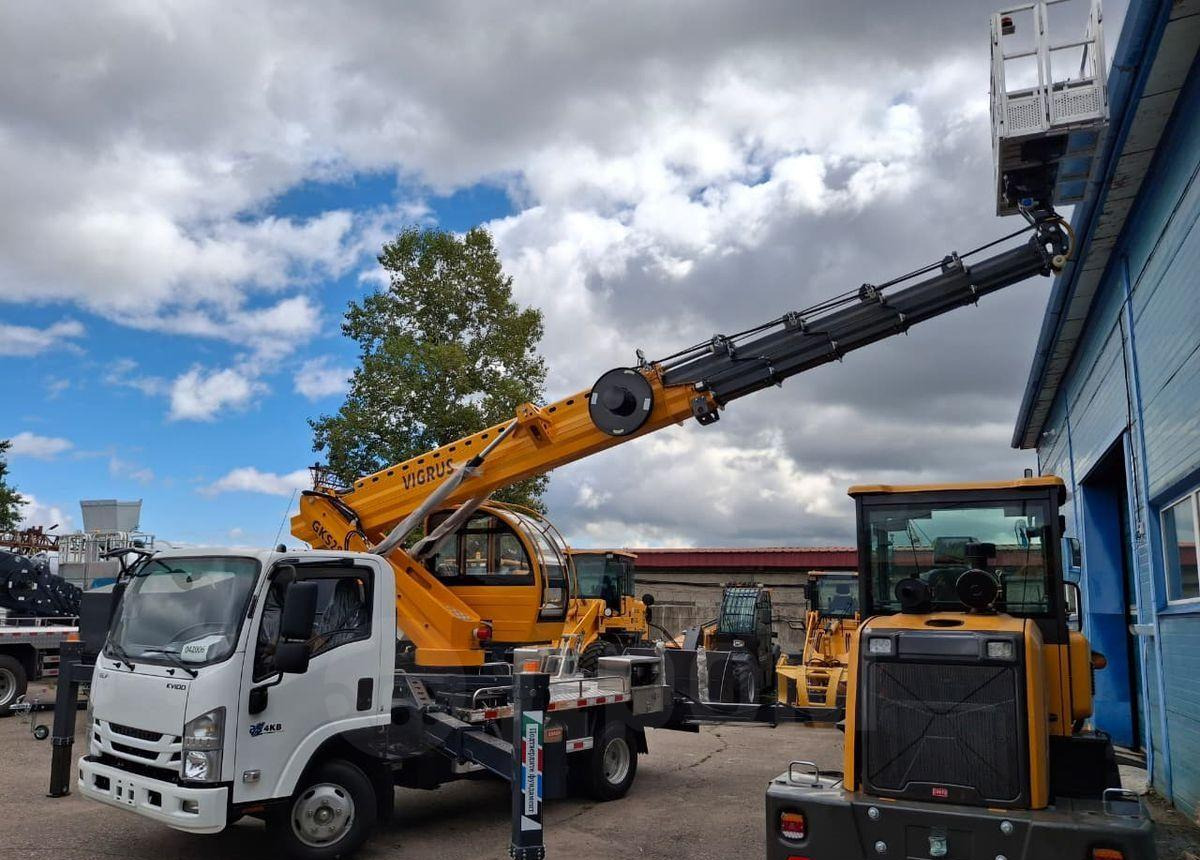 Новый Грузовик с подъемником Isuzu Elf: фото 32 Новый Грузовик с подъемником Isuzu Elf: фото 32