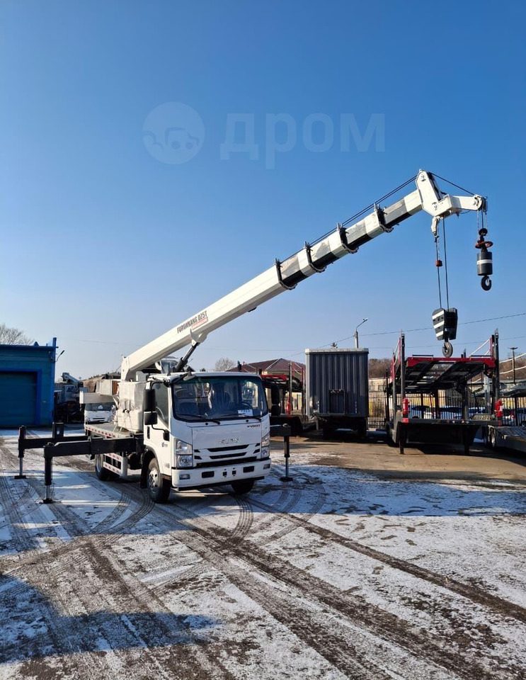 Isuzu Elf - Мобильный кран: фото 3 Isuzu Elf - Мобильный кран: фото 3