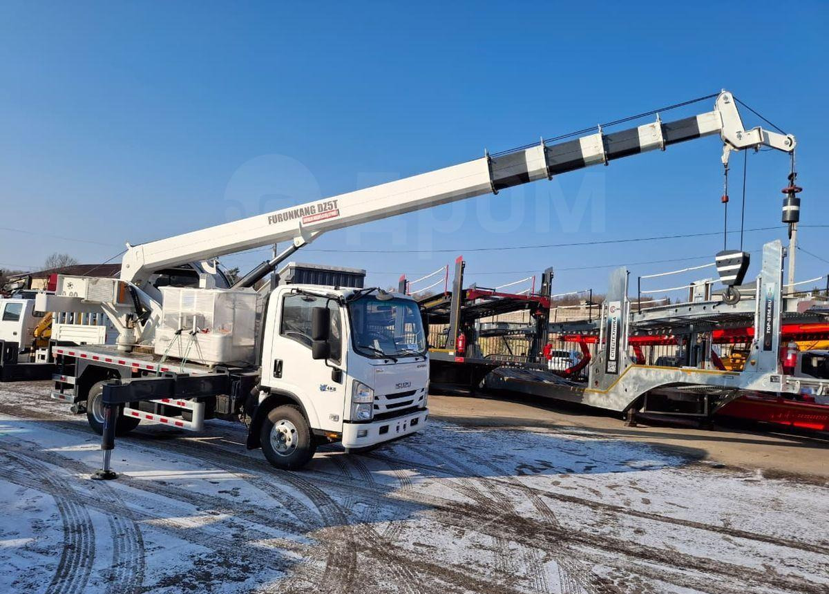 Новый Мобильный кран Isuzu Elf: фото 13