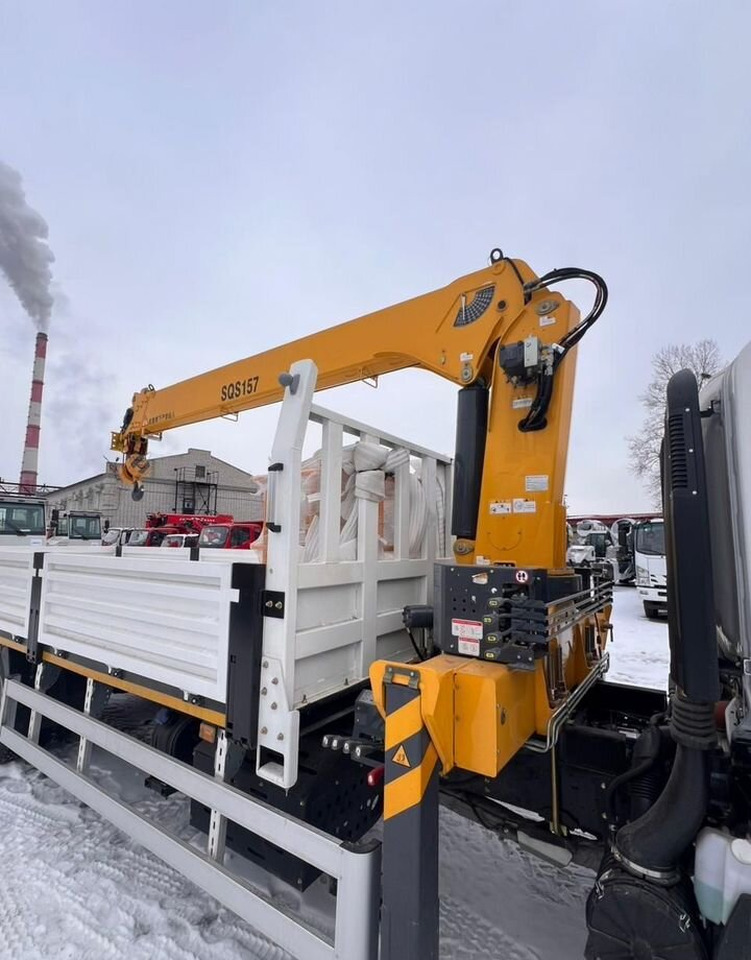 Новый Грузовик бортовой/ Платформа, Автоманипулятор Isuzu Elf: фото 14