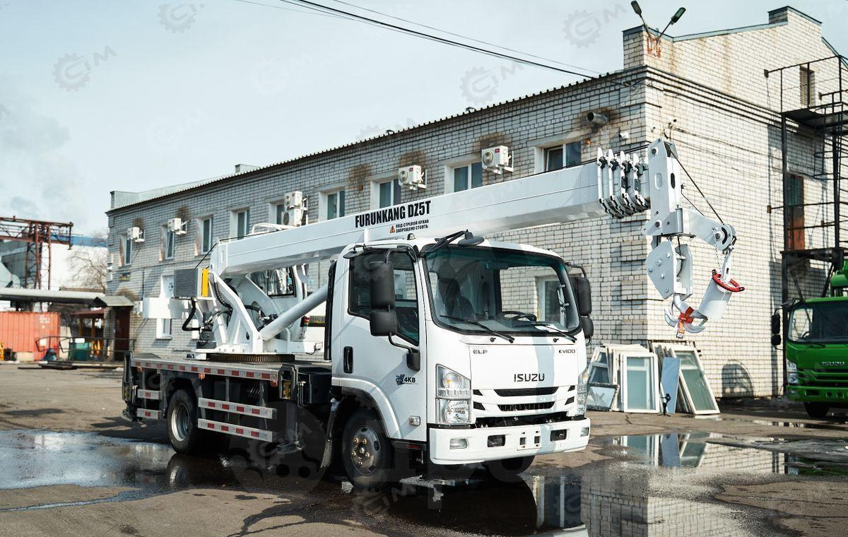 Новый Мобильный кран Isuzu Elf: фото 18