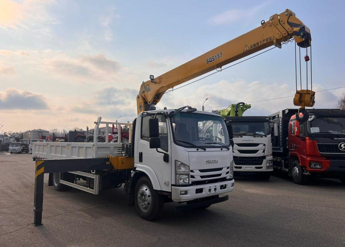 Новый Грузовик бортовой/ Платформа, Автоманипулятор Isuzu Elf: фото 8 Новый Грузовик бортовой/ Платформа, Автоманипулятор Isuzu Elf: фото 8