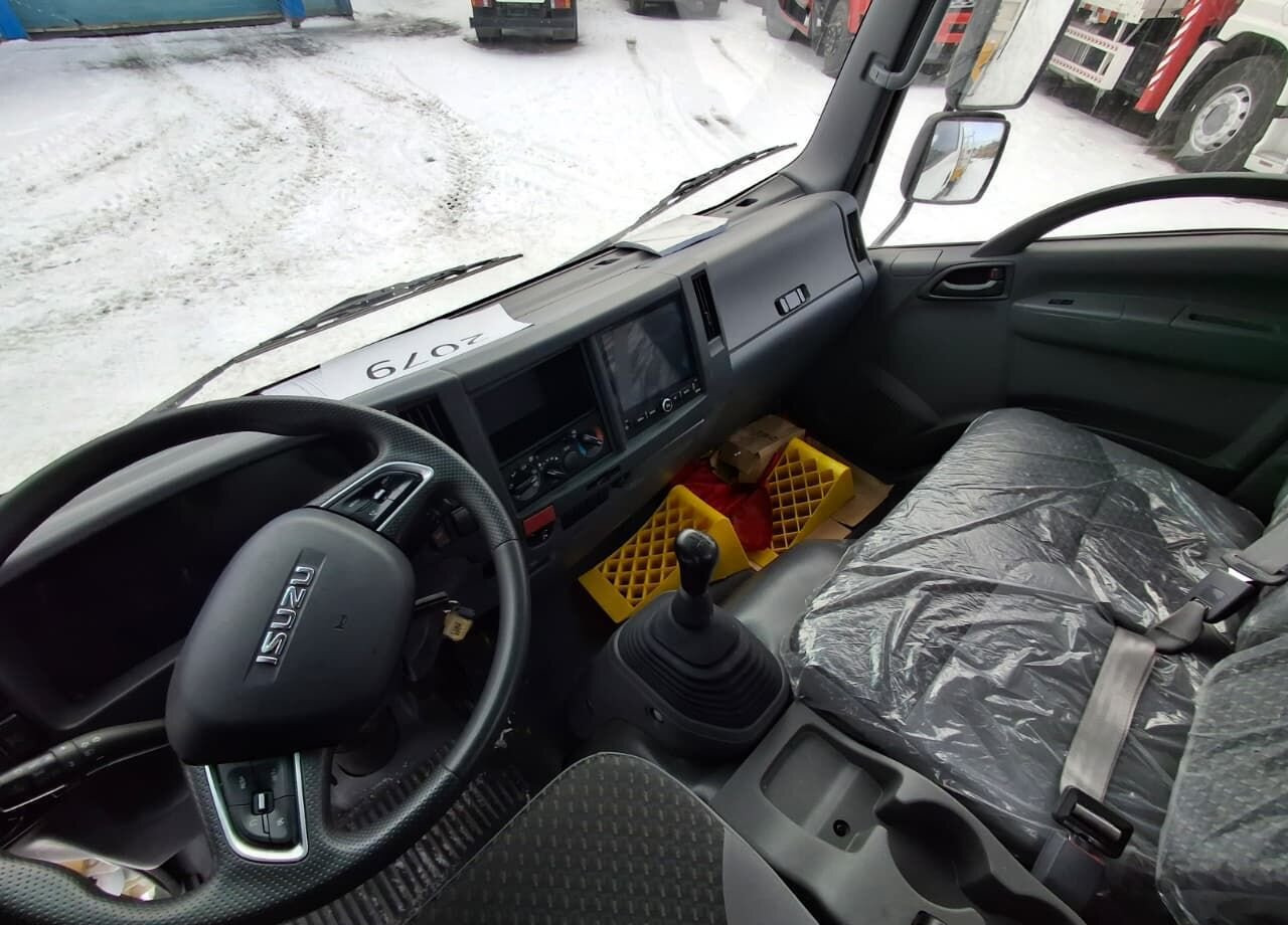 Новый Грузовик бортовой/ Платформа, Автоманипулятор Isuzu Elf: фото 8