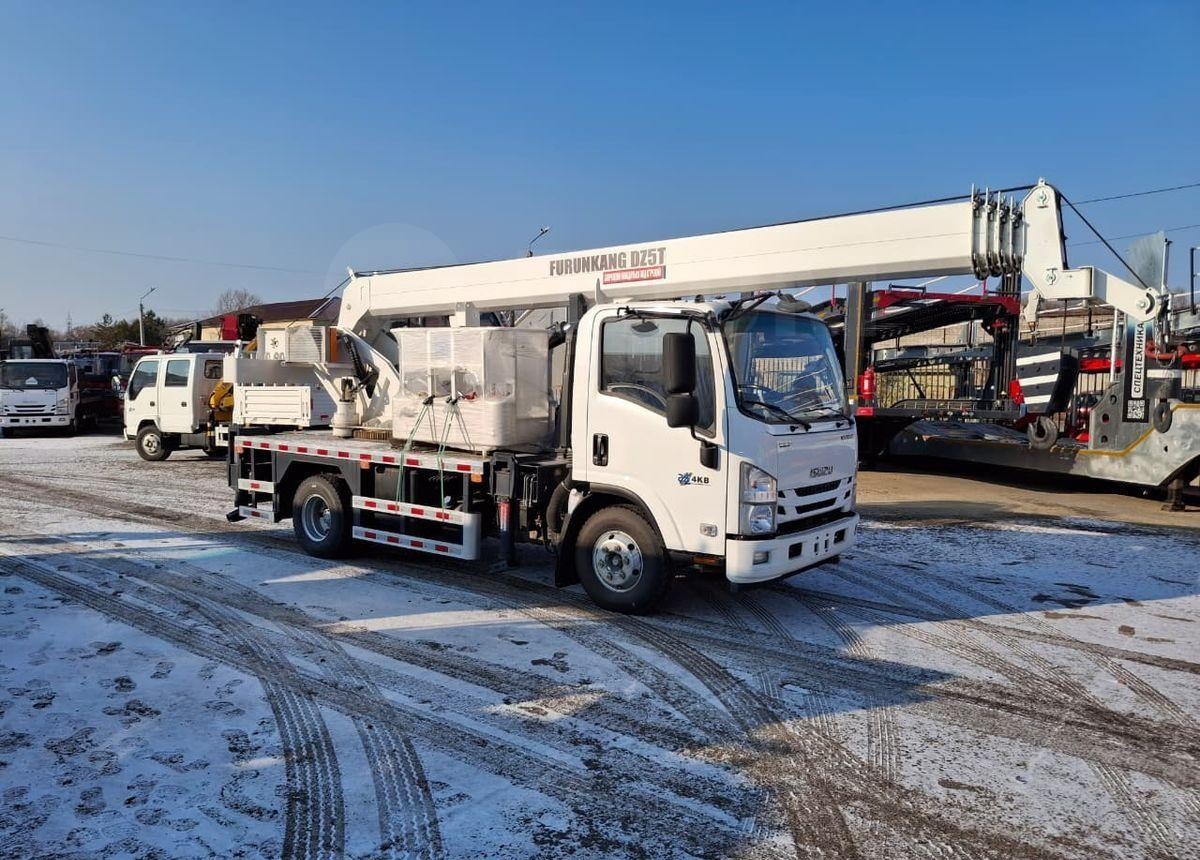 Новый Мобильный кран Isuzu Elf: фото 9