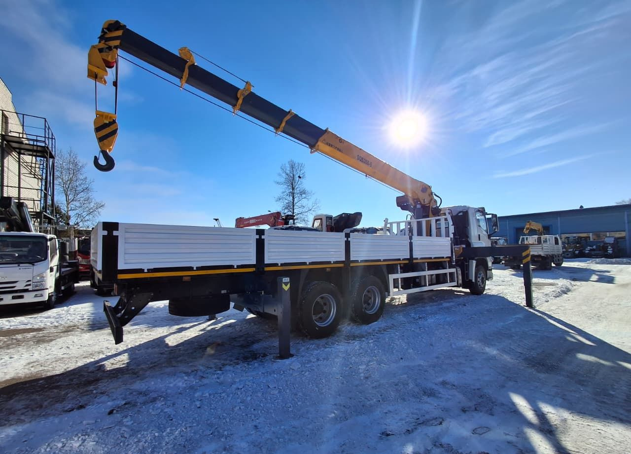 Новый Грузовик бортовой/ Платформа, Автоманипулятор Isuzu Giga (C-series): фото 14