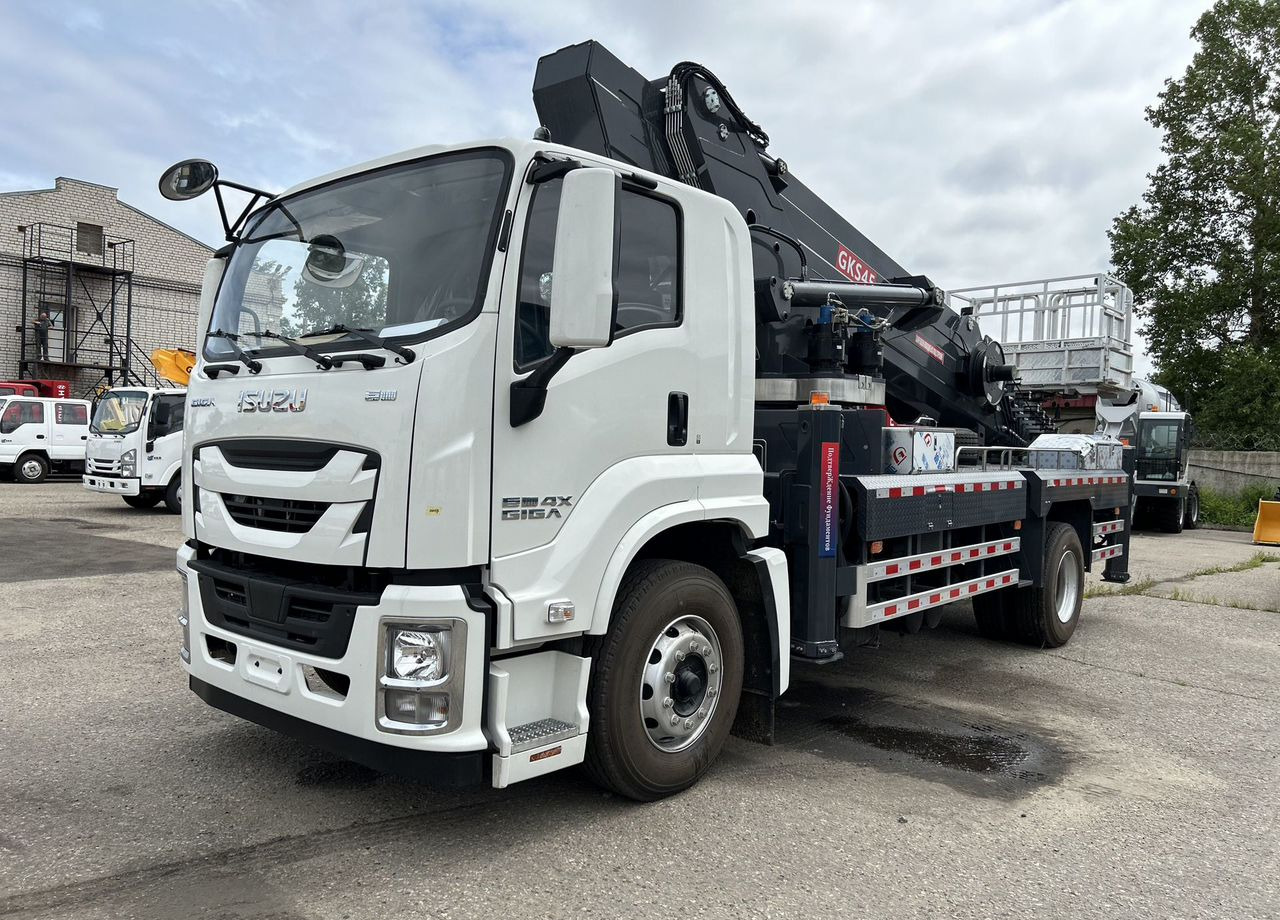 Isuzu Giga - Грузовик с подъемником: фото 1 Isuzu Giga - Грузовик с подъемником: фото 1