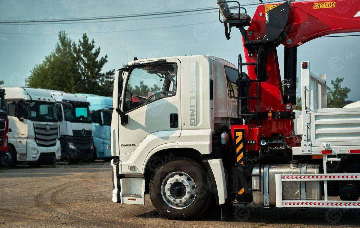 Новый Бортовой грузовик/ Платформа, Автоманипулятор Isuzu Giga: фото 40