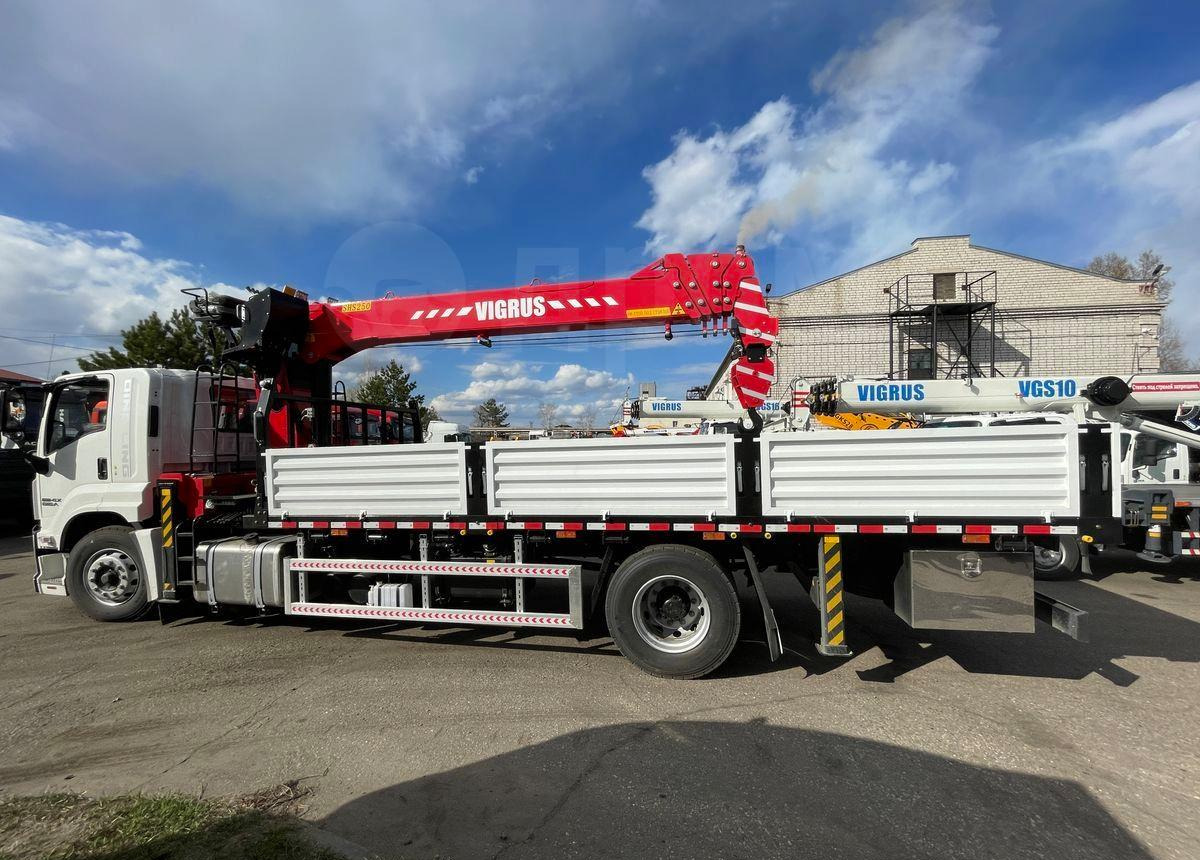 Новый Грузовик бортовой/ Платформа, Автоманипулятор Isuzu Giga: фото 6 Новый Грузовик бортовой/ Платформа, Автоманипулятор Isuzu Giga: фото 6