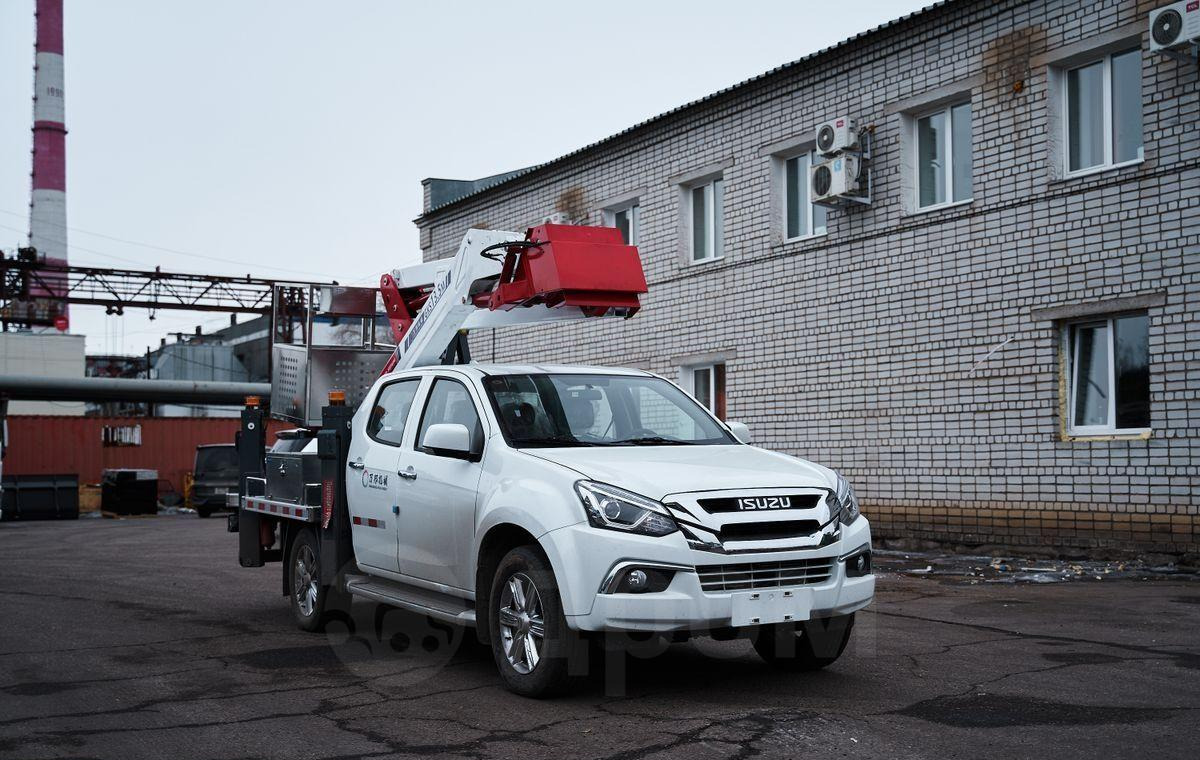 Isuzu Isuzu - Грузовик с подъемником: фото 1 Isuzu Isuzu - Грузовик с подъемником: фото 1