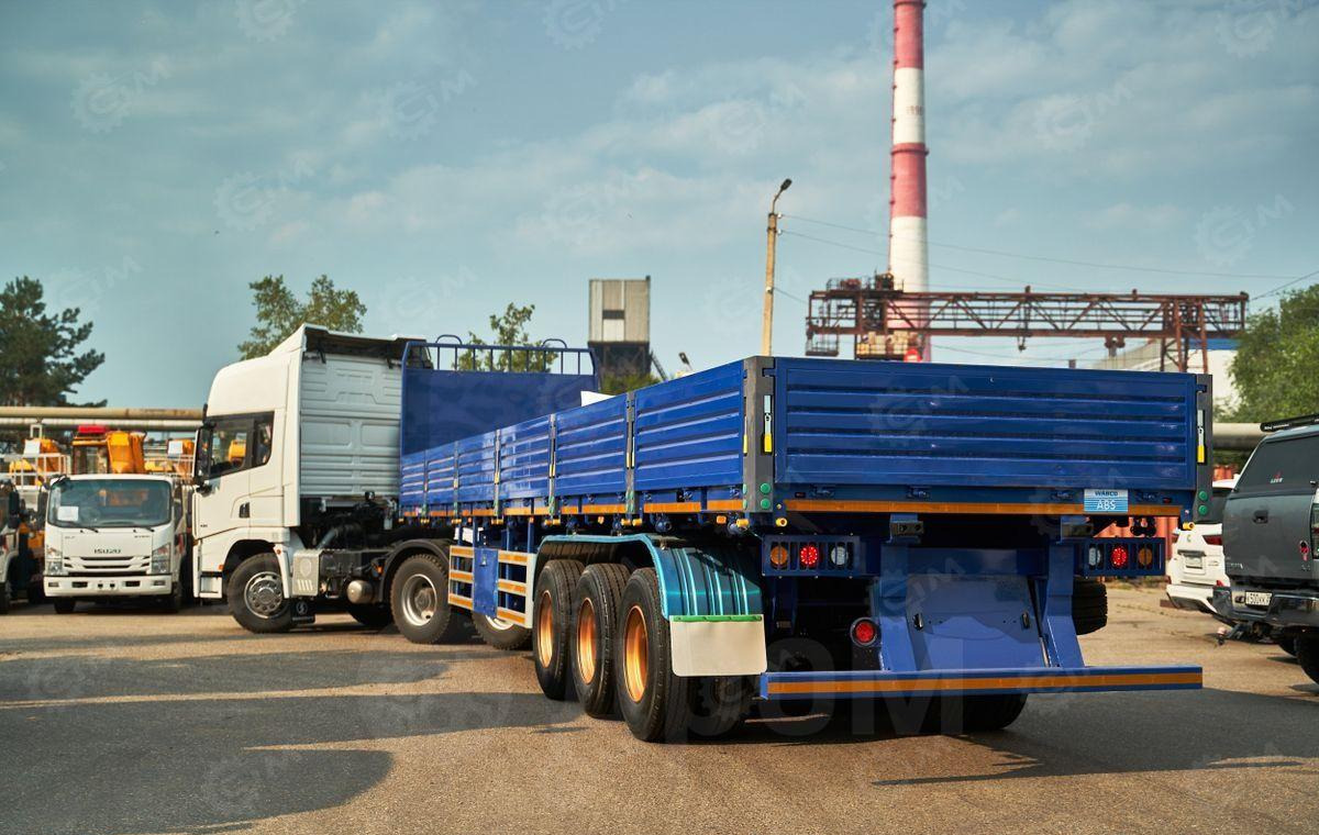 Luxuda LZC9408 - Полуприцеп бортовой/ Платформа: фото 4 Luxuda LZC9408 - Полуприцеп бортовой/ Платформа: фото 4