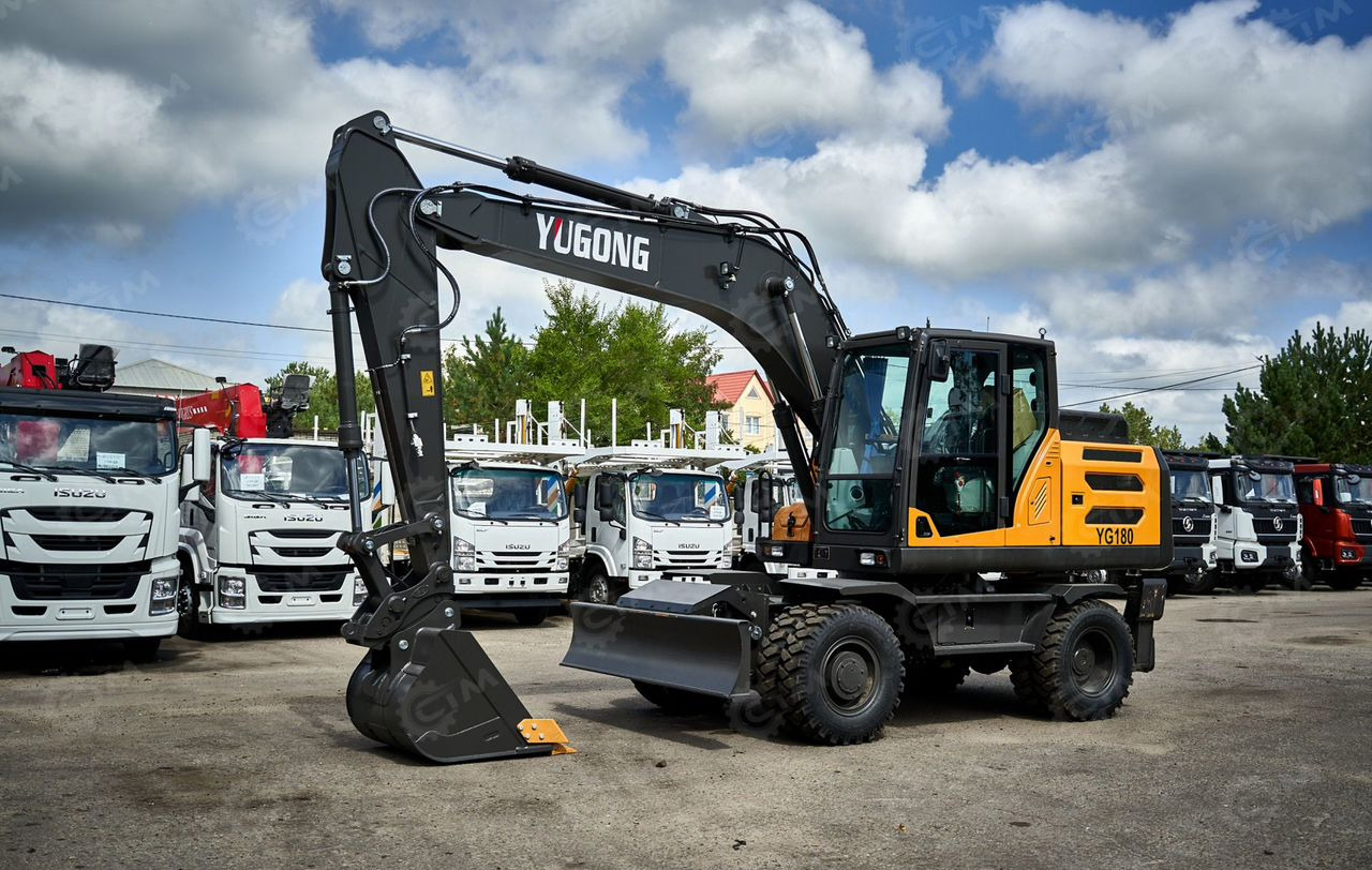 YUGONG YG180 - Колёсный экскаватор: фото 1 YUGONG YG180 - Колёсный экскаватор: фото 1