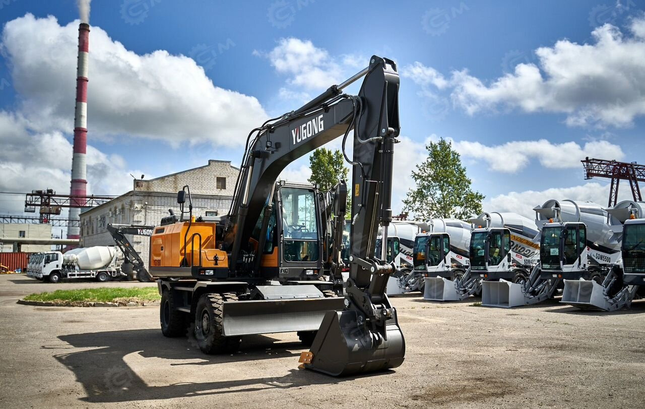 YUGONG YG180 - Колёсный экскаватор: фото 2 YUGONG YG180 - Колёсный экскаватор: фото 2