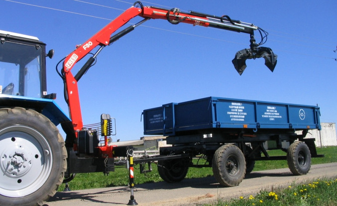 F50A.0.22 - Кран-манипулятор для Сельскохозяйственной техники: фото 1 F50A.0.22 - Кран-манипулятор для Сельскохозяйственной техники: фото 1