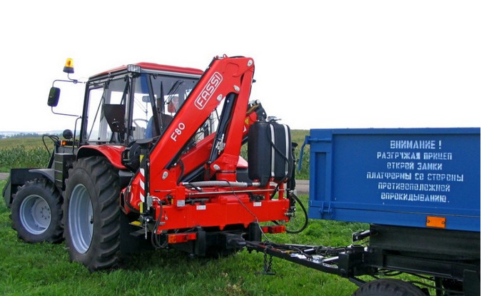 F85В.0.24 - Кран-манипулятор для Сельскохозяйственной техники: фото 1 F85В.0.24 - Кран-манипулятор для Сельскохозяйственной техники: фото 1