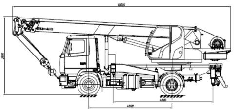 КС-4571BY-С - Мобильный кран: фото 1 КС-4571BY-С - Мобильный кран: фото 1