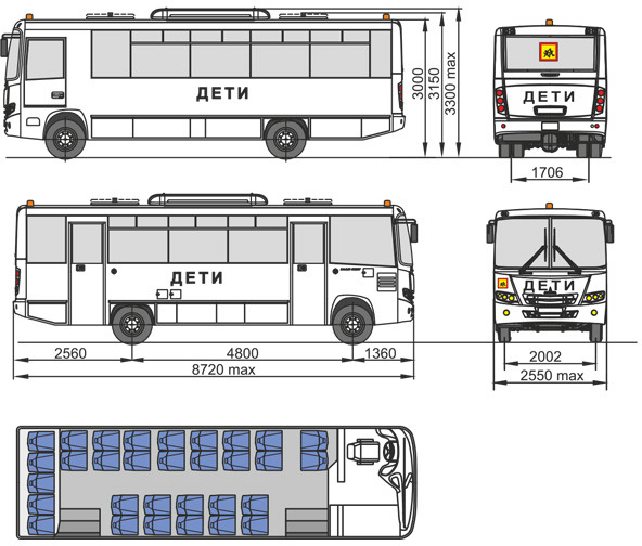 МАЗ 257S40 - Пригородный автобус: фото 1 МАЗ 257S40 - Пригородный автобус: фото 1