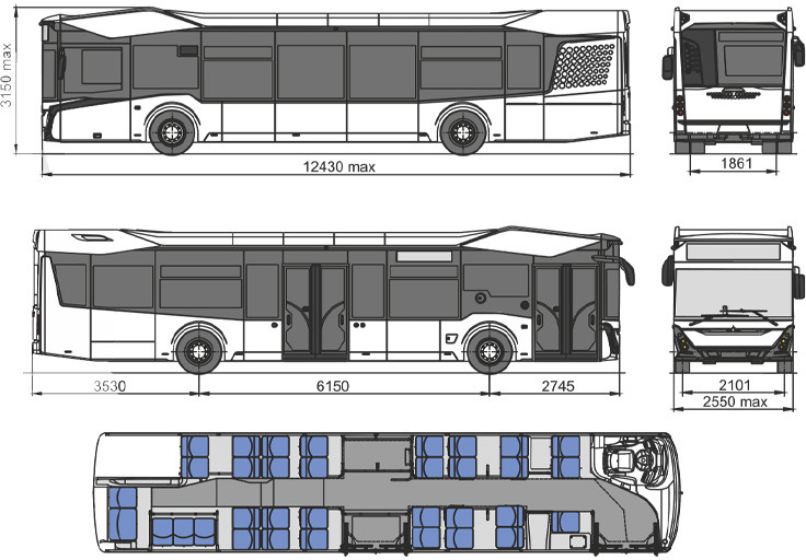 МАЗ 303147 - Городской автобус: фото 1 МАЗ 303147 - Городской автобус: фото 1