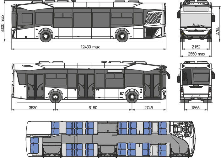 МАЗ 303E10 - Городской автобус: фото 1 МАЗ 303E10 - Городской автобус: фото 1