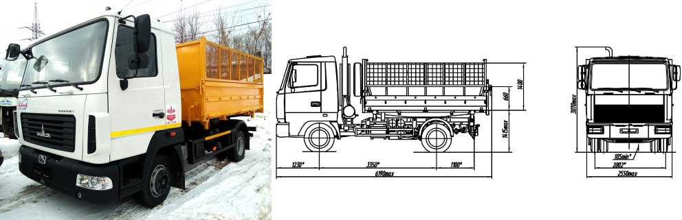 МАЗ-4571N2-535-000 - Самосвал: фото 1 МАЗ-4571N2-535-000 - Самосвал: фото 1