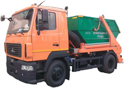 МАЗ-4906N2-030 - Мусоровоз: фото 1 МАЗ-4906N2-030 - Мусоровоз: фото 1