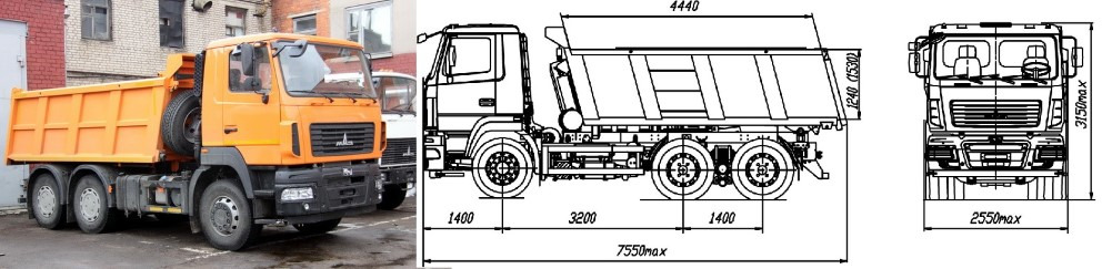МАЗ-6501E9-582-000 - Самосвал: фото 1 МАЗ-6501E9-582-000 - Самосвал: фото 1