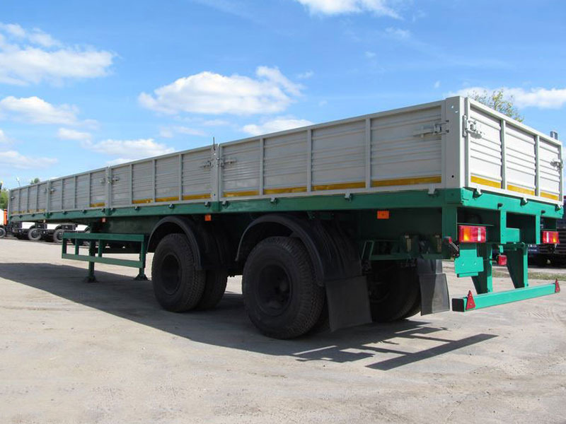 МАЗ 938660-044Р3 - Полуприцеп бортовой/ Платформа: фото 1 МАЗ 938660-044Р3 - Полуприцеп бортовой/ Платформа: фото 1