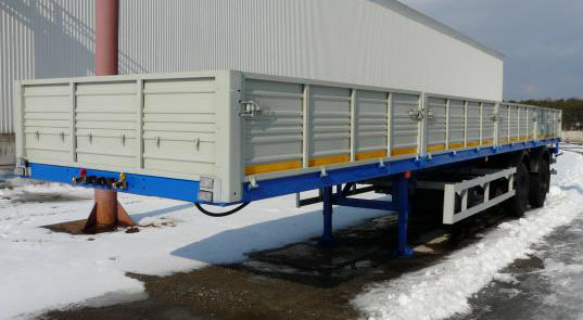 МАЗ 938660-2112-000Р1 - Полуприцеп бортовой/ Платформа: фото 1 МАЗ 938660-2112-000Р1 - Полуприцеп бортовой/ Платформа: фото 1