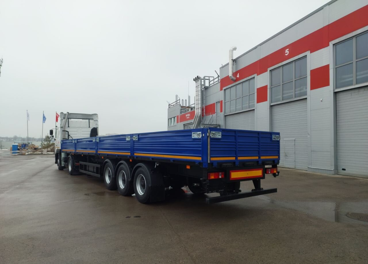 МАЗ 975800-2010 - Полуприцеп бортовой/ Платформа: фото 3 МАЗ 975800-2010 - Полуприцеп бортовой/ Платформа: фото 3