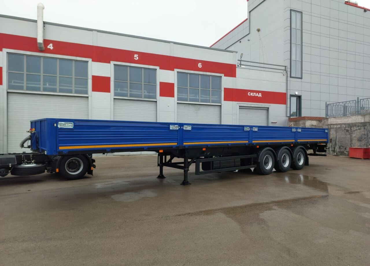 МАЗ 975800-2010 - Полуприцеп бортовой/ Платформа: фото 1 МАЗ 975800-2010 - Полуприцеп бортовой/ Платформа: фото 1