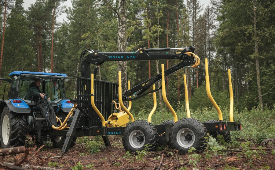ONIAR 67 S - Кран-манипулятор для Лесозаготовительной техники: фото 1 ONIAR 67 S - Кран-манипулятор для Лесозаготовительной техники: фото 1