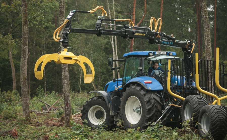 ONIAR 83 - Кран-манипулятор для Лесозаготовительной техники: фото 1 ONIAR 83 - Кран-манипулятор для Лесозаготовительной техники: фото 1