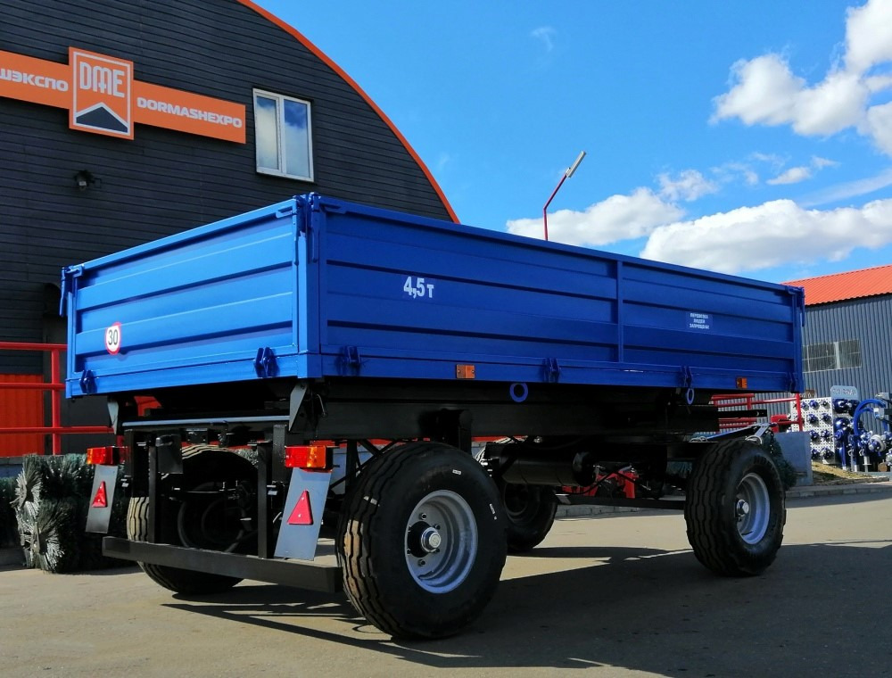 Прицеп тракторный самосвальный 2ПТС-4,5 - Сельскохозяйственный прицеп-самосвал: фото 1 Прицеп тракторный самосвальный 2ПТС-4,5 - Сельскохозяйственный прицеп-самосвал: фото 1