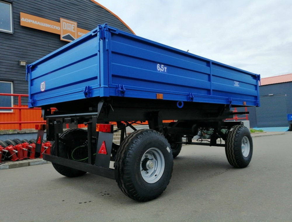 Прицеп тракторный самосвальный 2ПТС-6,5 - Сельскохозяйственный прицеп-самосвал: фото 1 Прицеп тракторный самосвальный 2ПТС-6,5 - Сельскохозяйственный прицеп-самосвал: фото 1