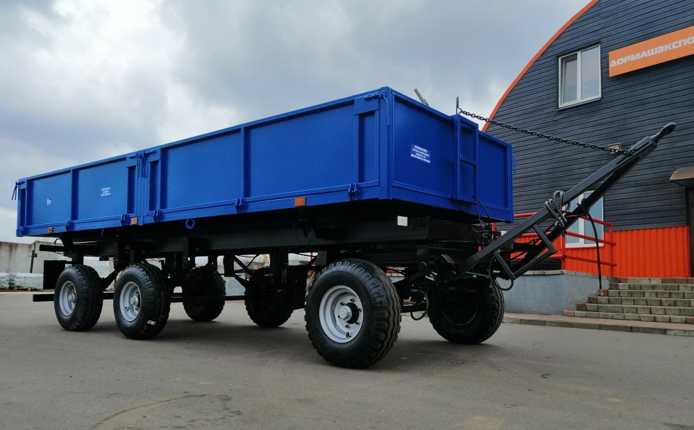 Прицеп тракторный самосвальный 3ПТС-9 - Сельскохозяйственный прицеп-самосвал: фото 1 Прицеп тракторный самосвальный 3ПТС-9 - Сельскохозяйственный прицеп-самосвал: фото 1