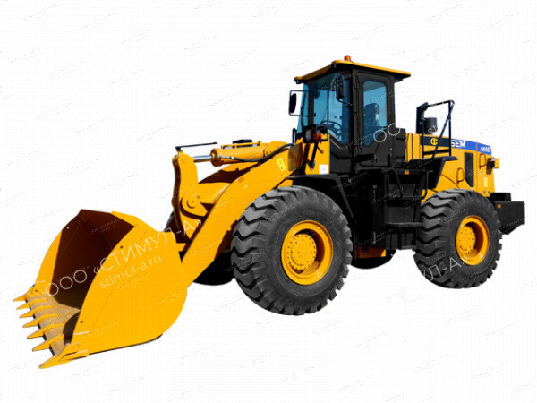 Фронтальный погрузчик SEM655D - Колёсный погрузчик: фото 1 Фронтальный погрузчик SEM655D - Колёсный погрузчик: фото 1