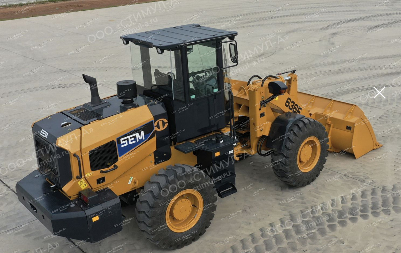 SEM Фронтальный погрузчик SEM 636F - Колёсный погрузчик: фото 5 SEM Фронтальный погрузчик SEM 636F - Колёсный погрузчик: фото 5