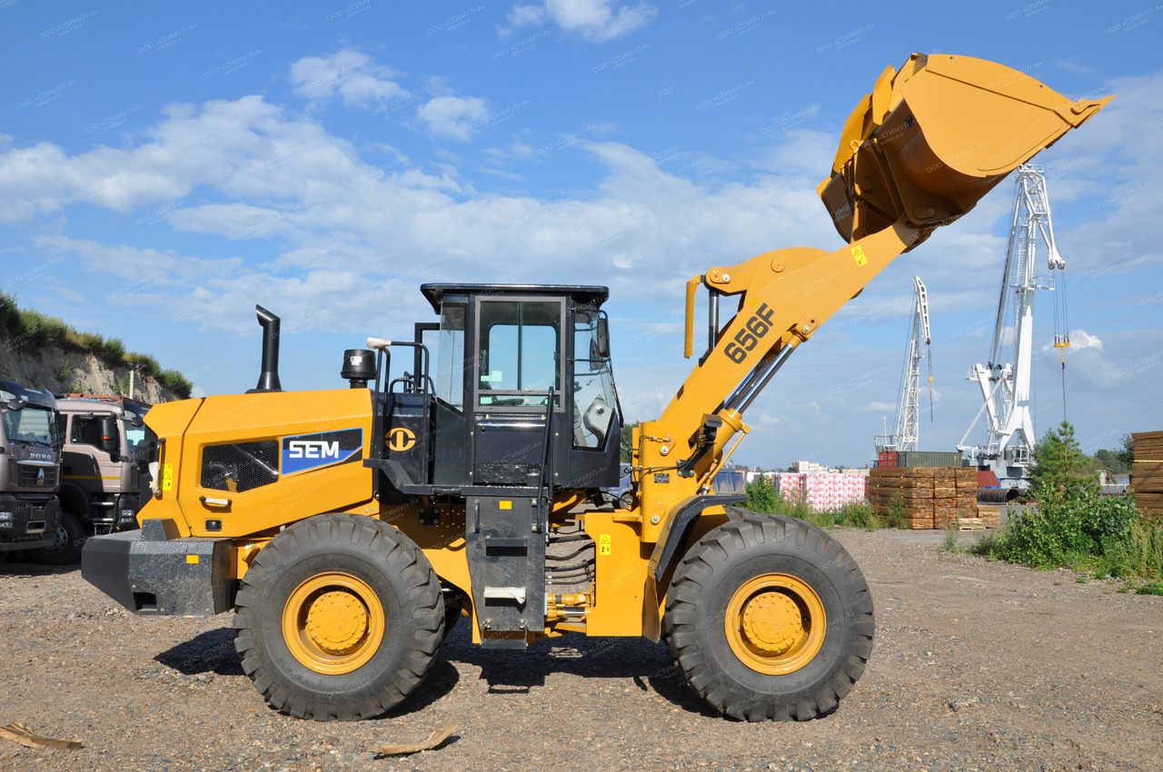 SEM Фронтальный погрузчик SEM 656F - Колёсный погрузчик: фото 3 SEM Фронтальный погрузчик SEM 656F - Колёсный погрузчик: фото 3