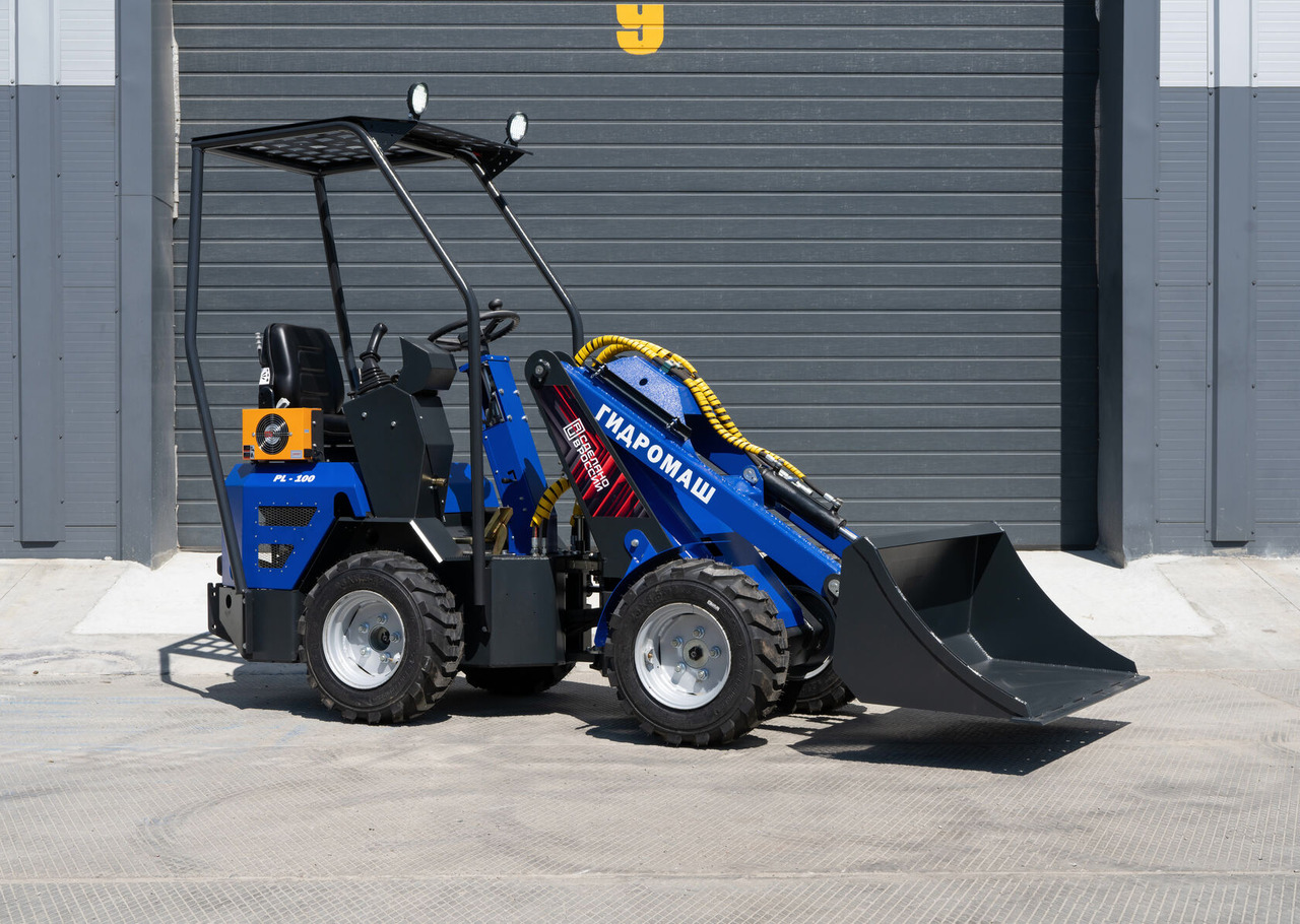 ГИДРОМАШ PL-100 - Компактный фронтальный погрузчик: фото 1 ГИДРОМАШ PL-100 - Компактный фронтальный погрузчик: фото 1