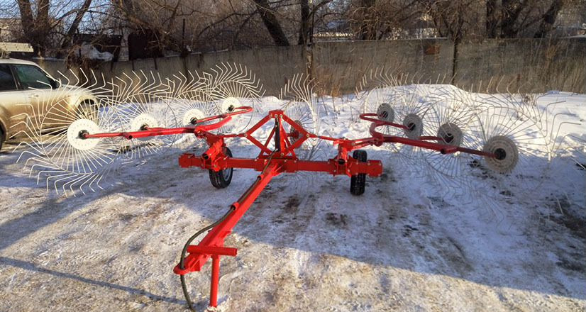 Кормилец ГПК-9 - Сеноворошилка: фото 4 Кормилец ГПК-9 - Сеноворошилка: фото 4