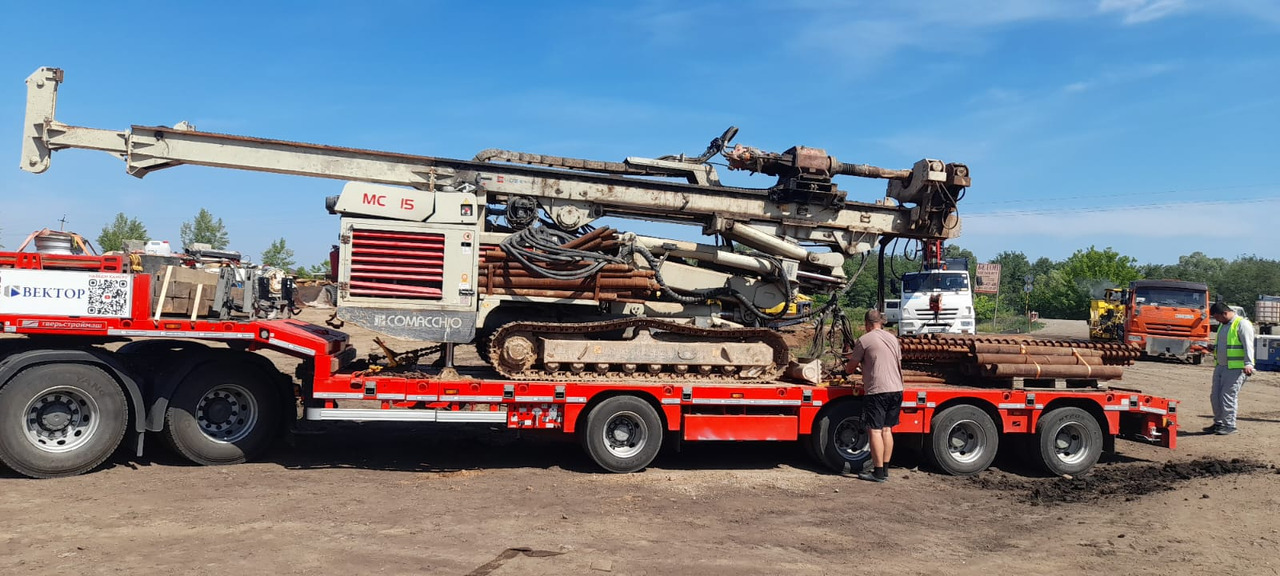 УСТАНОВКА ГИДРАВЛИЧЕСКАЯ БУРОВАЯ COMACCHIO MC15 - Сваебойная установка: фото 1 УСТАНОВКА ГИДРАВЛИЧЕСКАЯ БУРОВАЯ COMACCHIO MC15 - Сваебойная установка: фото 1