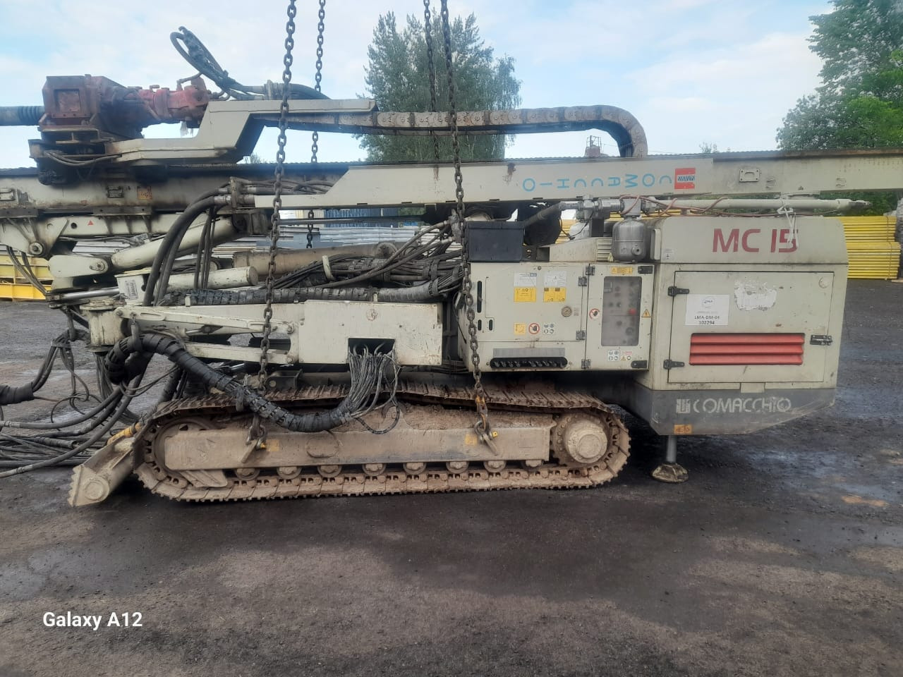 УСТАНОВКА ГИДРАВЛИЧЕСКАЯ БУРОВАЯ COMACCHIO MC15 - Сваебойная установка: фото 2 УСТАНОВКА ГИДРАВЛИЧЕСКАЯ БУРОВАЯ COMACCHIO MC15 - Сваебойная установка: фото 2