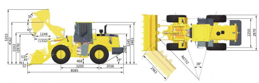 Колёсный погрузчик ФРОНТАЛЬНЫЙ ПОГРУЗЧИК SEM653D: фото 6