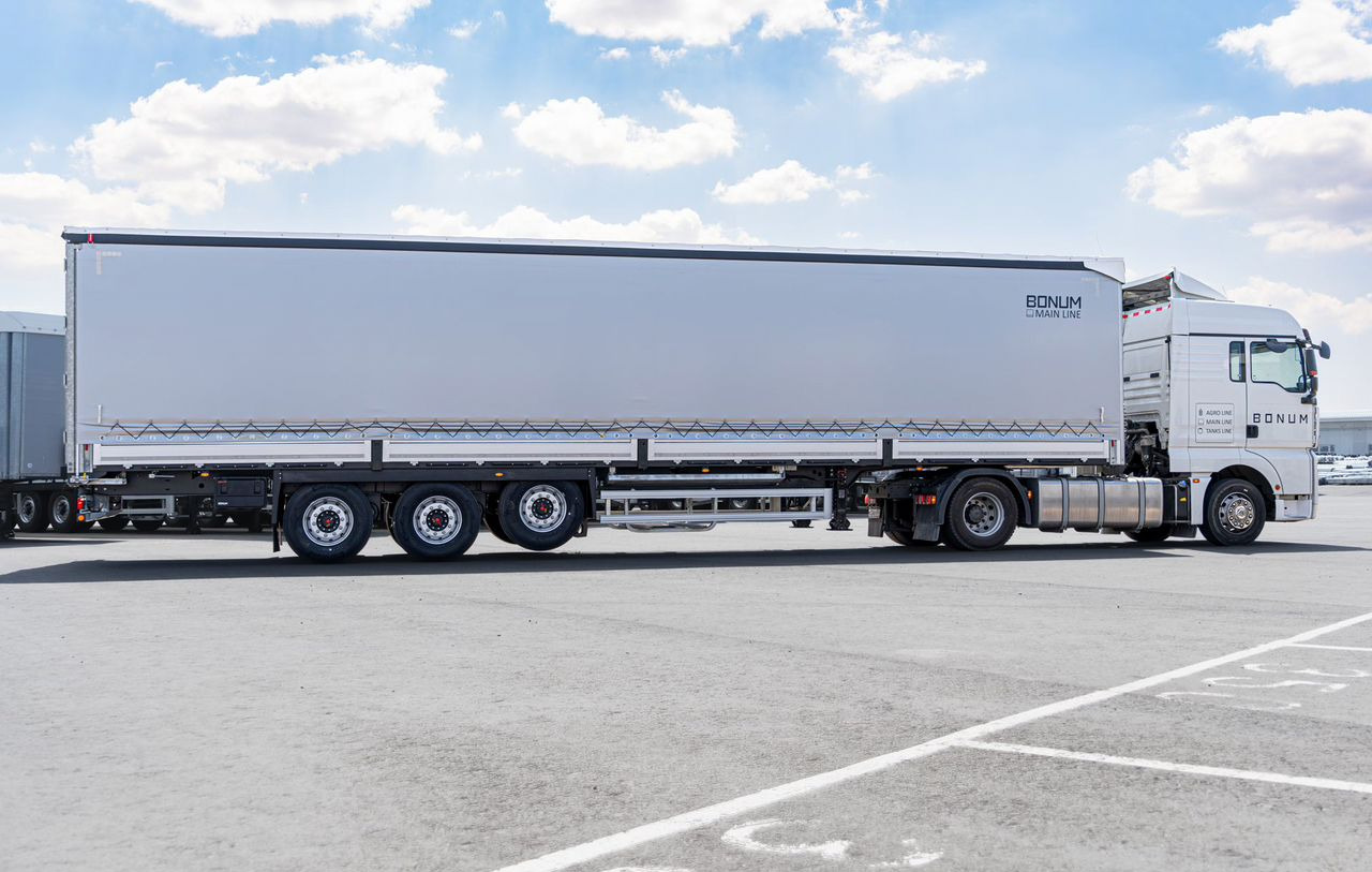 Bonum 914296-04 - Тентованный полуприцеп: фото 3 Bonum 914296-04 - Тентованный полуприцеп: фото 3