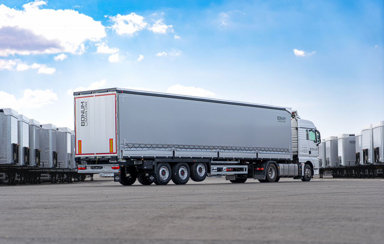 Bonum 914296-04 - Тентованный полуприцеп: фото 1 Bonum 914296-04 - Тентованный полуприцеп: фото 1