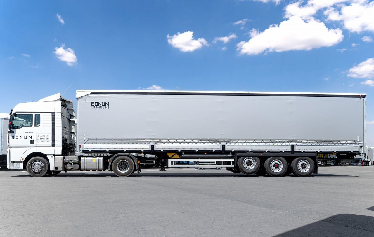 Bonum 914296-04 - Тентованный полуприцеп: фото 2 Bonum 914296-04 - Тентованный полуприцеп: фото 2