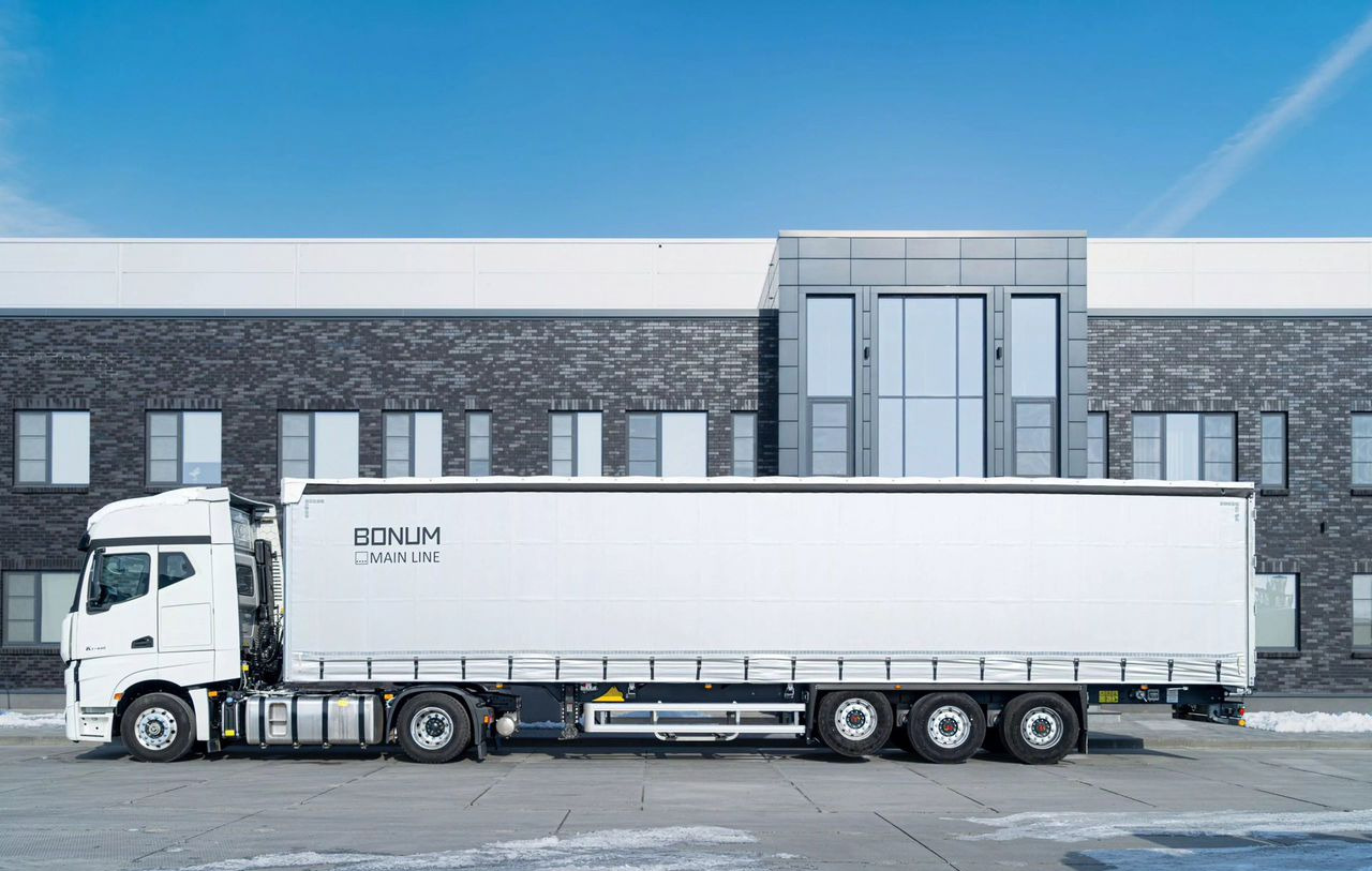 Bonum 914296-04 - Тентованный полуприцеп: фото 1 Bonum 914296-04 - Тентованный полуприцеп: фото 1