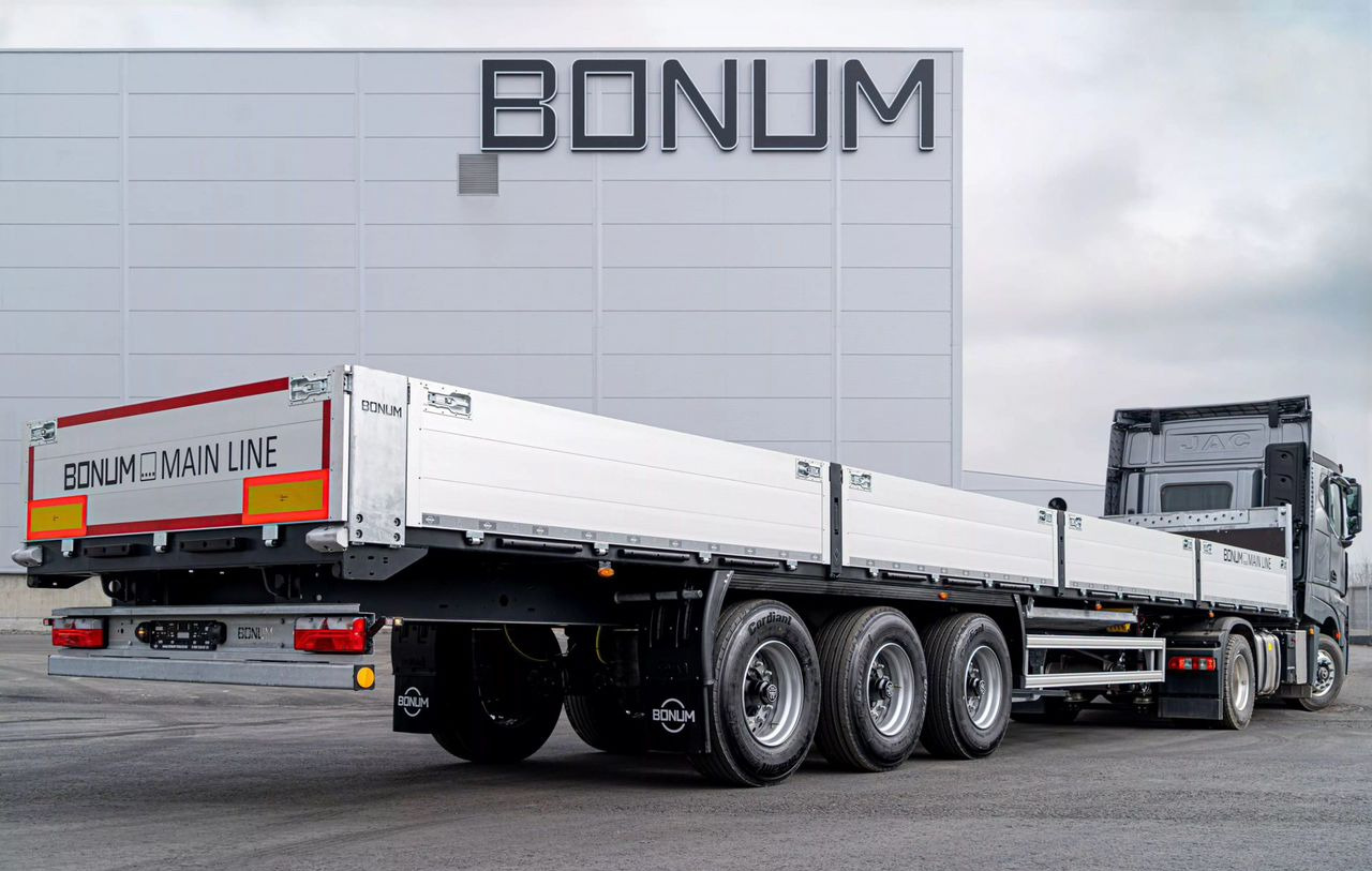 Bonum 914296-06 - Бортовой полуприцеп/ Платформа: фото 1 Bonum 914296-06 - Бортовой полуприцеп/ Платформа: фото 1