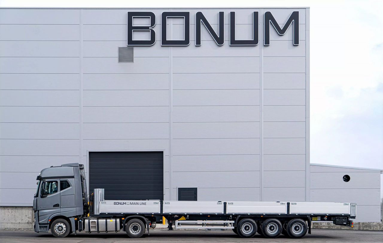 Bonum 914296-06 - Бортовой полуприцеп/ Платформа: фото 2 Bonum 914296-06 - Бортовой полуприцеп/ Платформа: фото 2