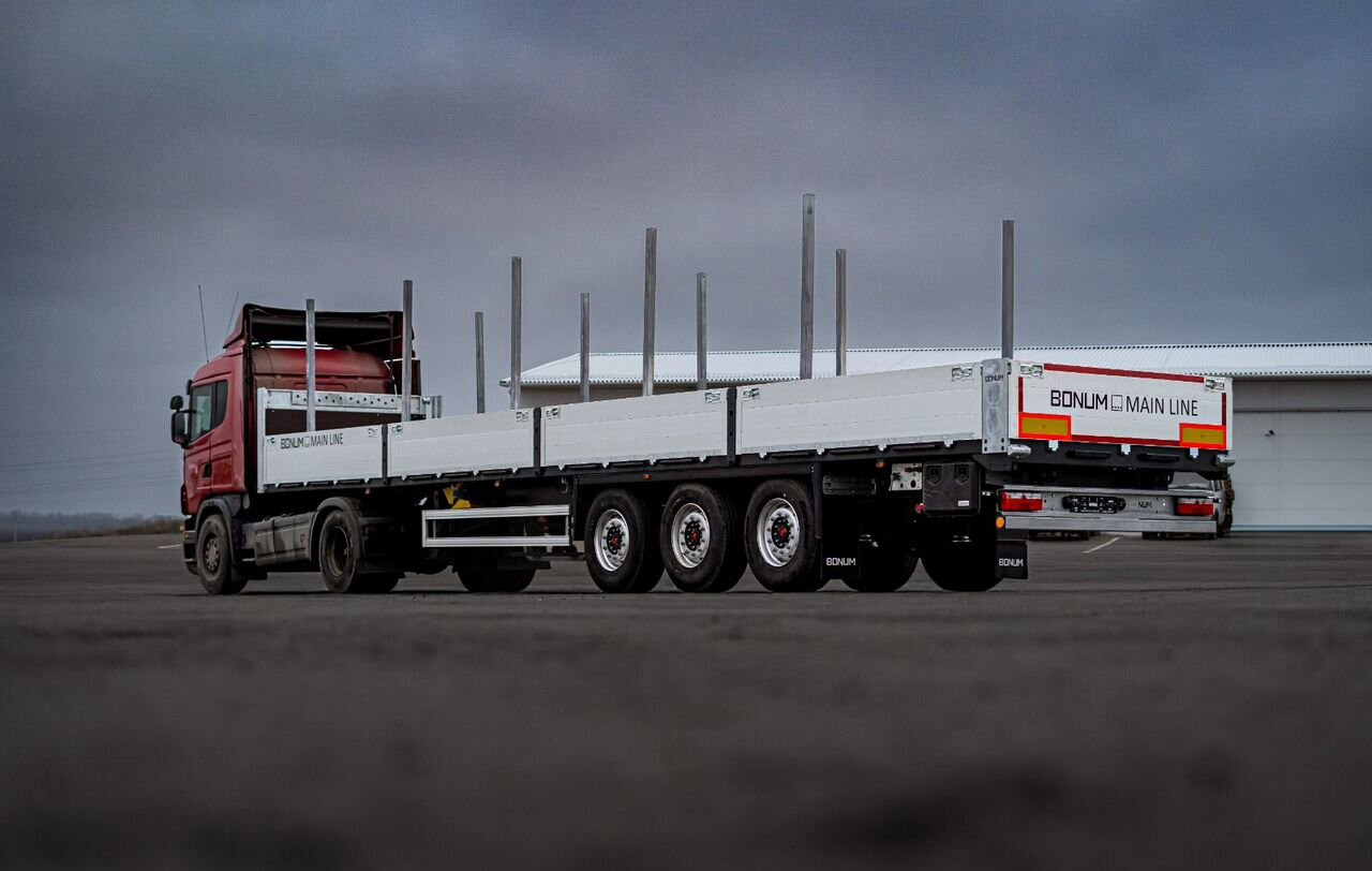 Bonum 914296-06 - Полуприцеп бортовой/ Платформа: фото 4 Bonum 914296-06 - Полуприцеп бортовой/ Платформа: фото 4