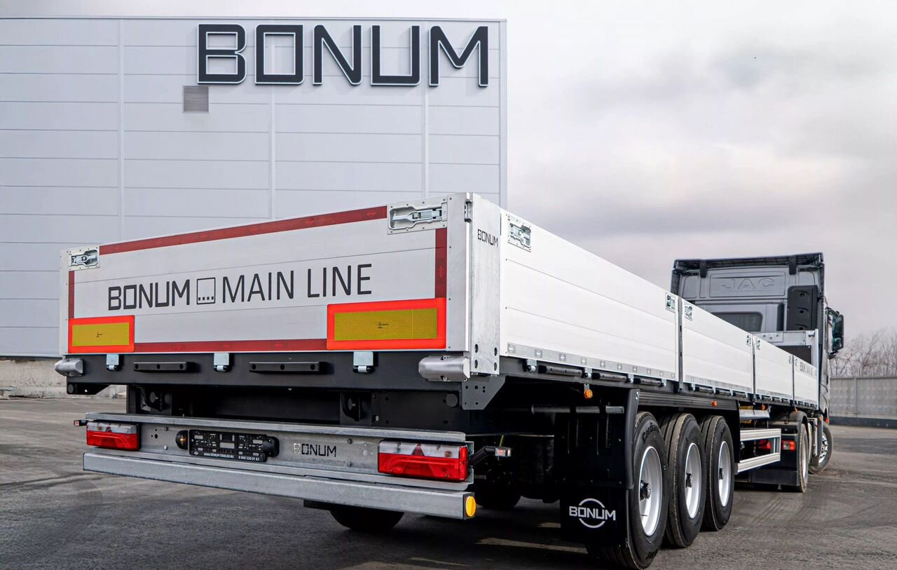 Bonum 914296-06 - Бортовой полуприцеп/ Платформа: фото 3 Bonum 914296-06 - Бортовой полуприцеп/ Платформа: фото 3